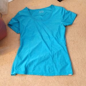 Eddie Bauer women's blue t shirt small